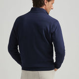 Coolspun Cotton Quarter-Zip Sweater