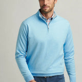Coolspun Cotton Quarter-Zip Sweater