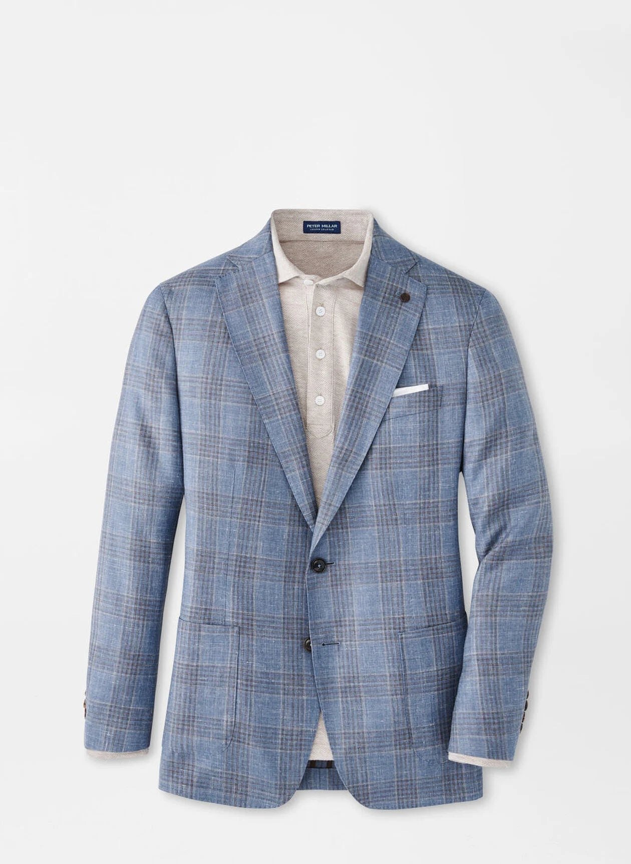 Ames Plaid Soft Coat