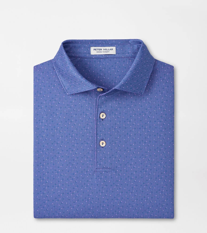 peter millar summer comfort dress shirt Peter Millar Oyster Roast Performance Jersey Polo White / XL