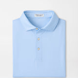 Gingham Performance Jersey Polo