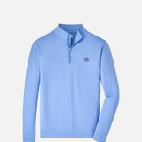 Crown Seal Logo Perth Mélange Performance Quarter-Zip