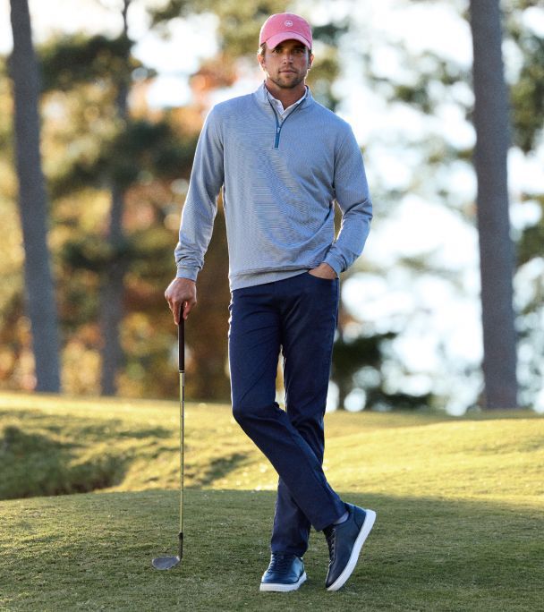 【新品タグ付】PETER MILLAR M 紺 ゴルフ UPF50 Perth Performance Quarter-Zip - Cottage Blue – Peter Millar Canada